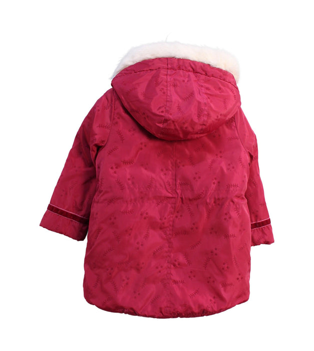 A Pink Puffer/Quilted Coats & Outerwear from Sergent Major in size 4T for girl. (Back View)