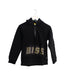 A Black Zippered Sweatshirts from Boss in size 8Y for boy. (Front View)