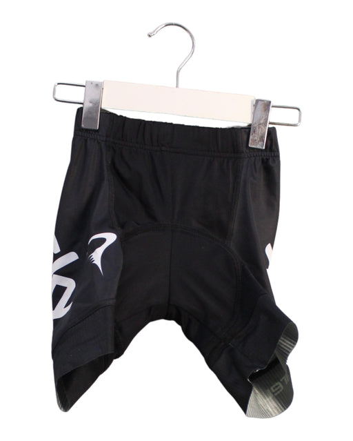 A Black Active Shorts from Castelli in size 6T for boy. (Front View)