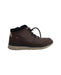 A Brown Casual Boots from Mayoral in size 7Y for boy. (Back View)