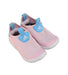A Pink Sneakers from Adidas in size 3T for girl. (Front View)
