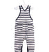 A Navy Sleeveless Jumpsuits from Petit Bateau in size 6-12M for boy. (Back View)