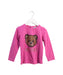 A Pink Long Sleeve Tops from Moschino in size 3T for girl. (Front View)