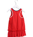 A Red Sleeveless Dresses from Moncler in size 4T for girl. (Back View)