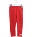 A Red Leggings from Moschino in size 2T for girl. (Front View)
