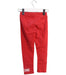 A Red Leggings from Moschino in size 2T for girl. (Back View)