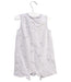 A Grey Sleeveless Rompers from The Little White Company in size 6-12M for girl. (Back View)