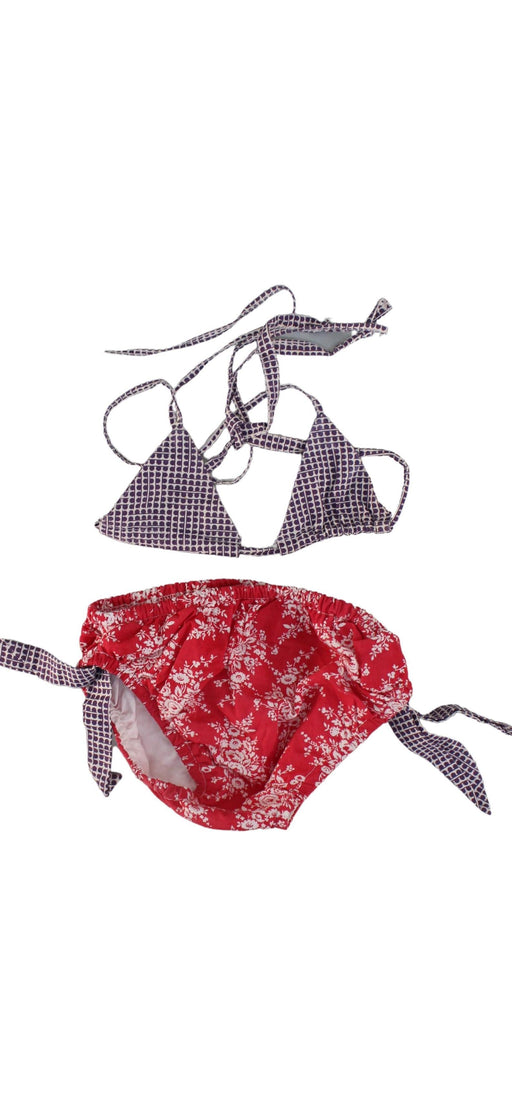 A Red Bikinis from Hilly Chrisp in size 3T for girl. (Front View)
