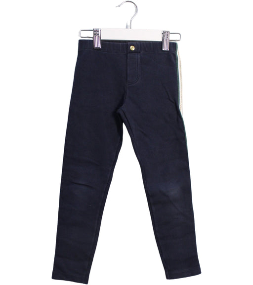A Navy Jeans from Petit Bateau in size 6T for girl. (Front View)