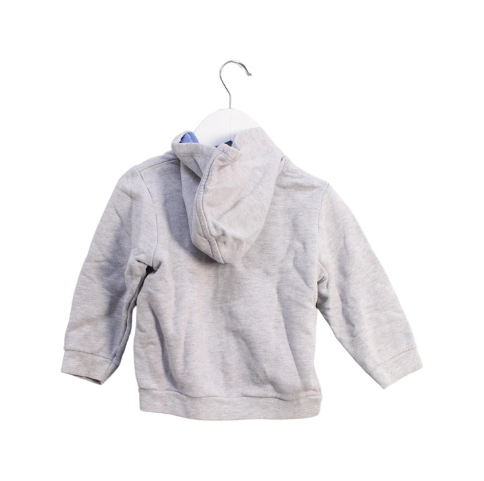 A Grey Lightweight Jackets from Petit Bateau in size 18-24M for boy. (Back View)