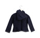 A Navy Lightweight Jackets from Petit Bateau in size 3T for girl. (Back View)