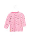 A Pink Long Sleeve Tops from Steiff in size 6-12M for girl. (Back View)