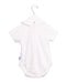 A White Short Sleeve Bodysuits from Jojo Maman Bébé in size 3-6M for boy. (Back View)