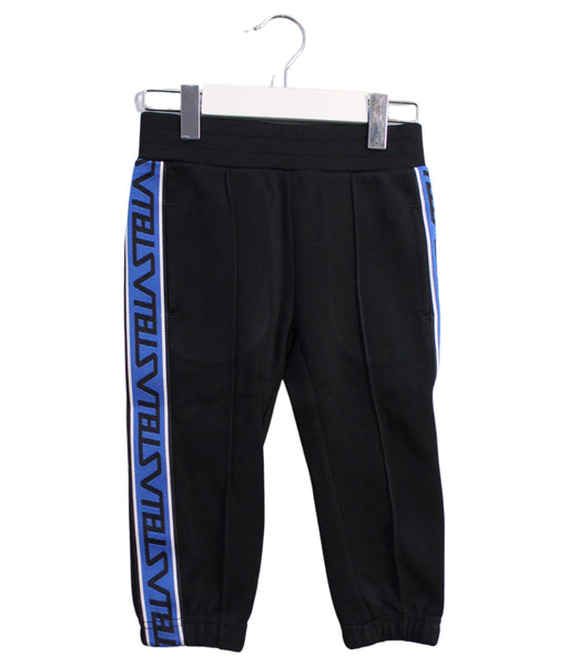 A Black Sweatpants from Stella McCartney in size 3T for boy. (Front View)
