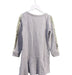A Grey Long Sleeve Dresses from Monsoon in size 5T for girl. (Back View)