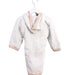 A White Bathrobes from Carre Blanc in size 2T for girl. (Back View)