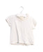 A Ivory Short Sleeve Tops from Carrément Beau in size 2T for girl. (Front View)
