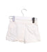 A White Shorts from Petit Bateau in size 12-18M for girl. (Back View)