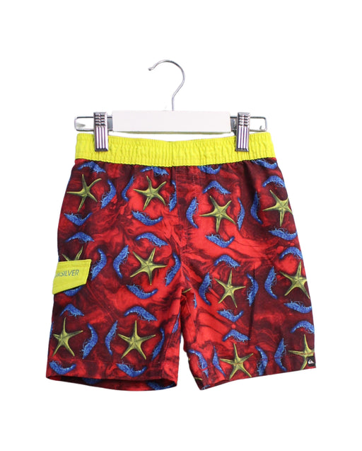 A Red Swim Shorts from Quiksilver in size 18-24M for boy. (Front View)