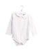 A White Long Sleeve Bodysuits from The Little White Company in size 18-24M for girl. (Front View)