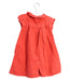 A Red Sleeveless Dresses from DPAM in size 12-18M for girl. (Back View)