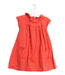A Red Sleeveless Dresses from DPAM in size 12-18M for girl. (Front View)
