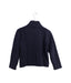 A Navy Lightweight Jackets from Petit Bateau in size 6T for boy. (Back View)