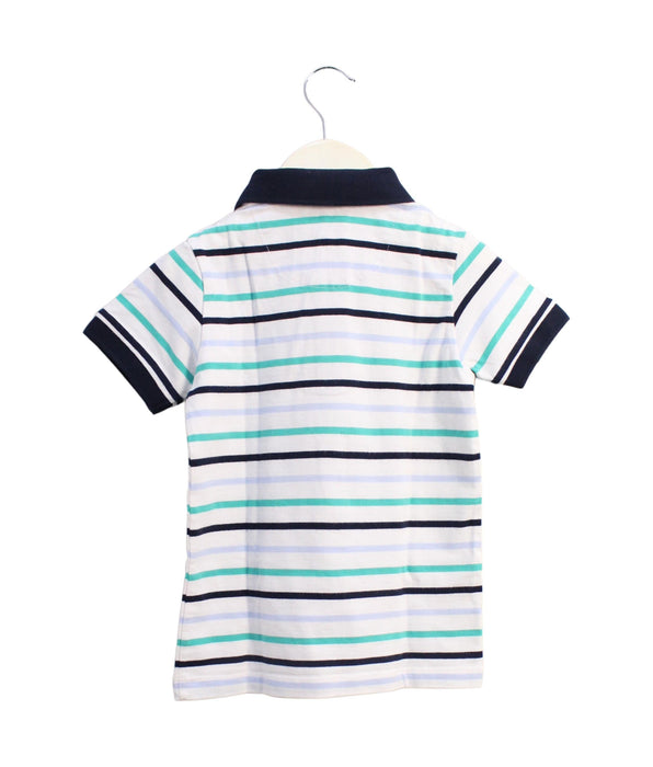 A Multicolour Short Sleeve Polos from Jacadi in size 6T for boy. (Back View)