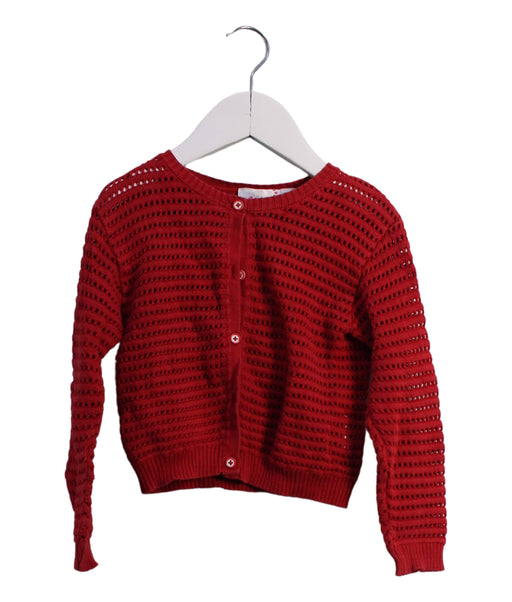 A Red Cardigans from Chicco in size 2T for girl. (Front View)