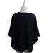 A Navy Short Sleeve Tops from Mayarya in size XS for maternity. (Back View)