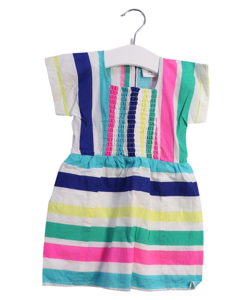 A Multicolour Short Sleeve Dresses from Seed in size 6-12M for girl. (Front View)