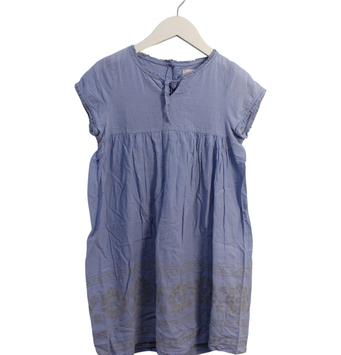 A Blue Short Sleeve Dresses from Collette Dinnigan in size 6T for girl. (Front View)