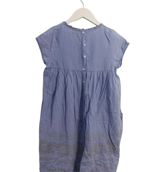 A Blue Short Sleeve Dresses from Collette Dinnigan in size 6T for girl. (Back View)
