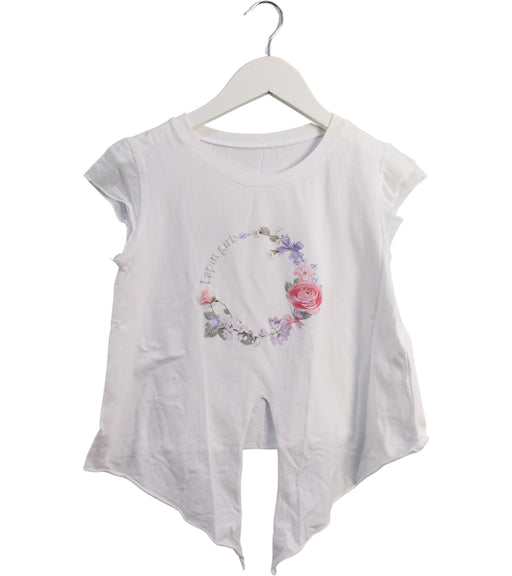 A White Short Sleeve Tops from Lapin House in size 12Y for girl. (Front View)
