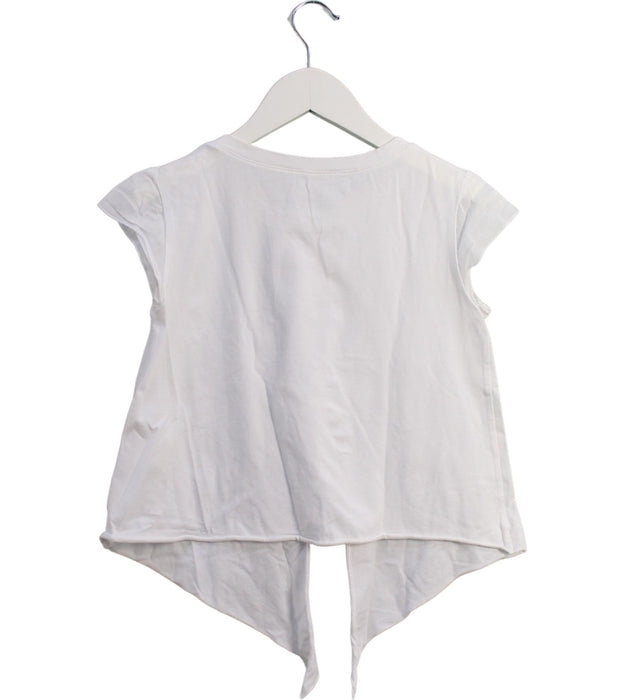 A White Short Sleeve Tops from Lapin House in size 12Y for girl. (Back View)