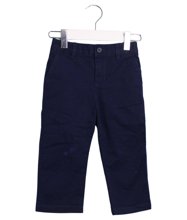 A Navy Casual Pants from Ralph Lauren in size 18-24M for boy. (Front View)