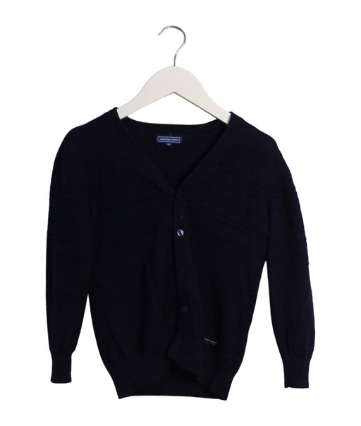 A Navy Cardigans from Nicholas & Bears in size 6T for boy. (Front View)