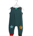 A Green Sleeveless Jumpsuits from Little Green Radicals in size 12-18M for girl. (Front View)