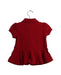 A Red Short Sleeve Polos from Ralph Lauren in size 6-12M for girl. (Back View)