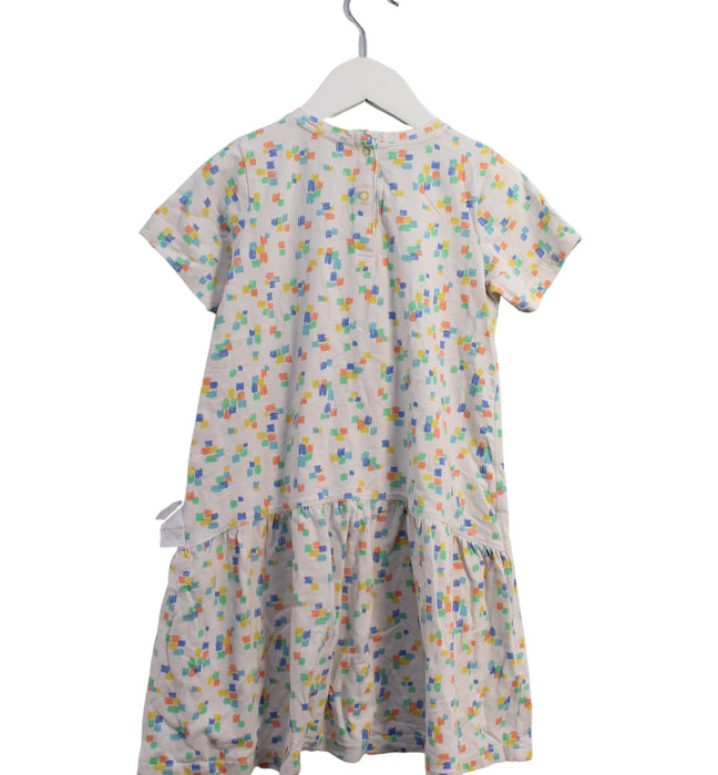 A Multicolour Short Sleeve Dresses from The Bonnie Mob in size 6T for girl. (Back View)