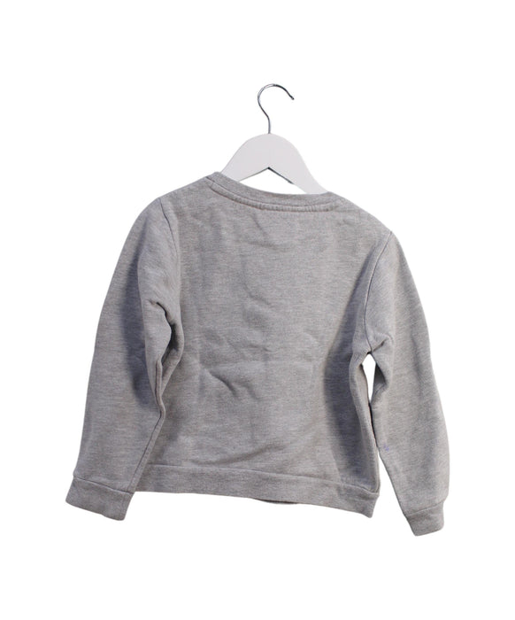 A Grey Crewneck Sweatshirts from Jacadi in size 6T for boy. (Back View)