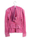 A Pink Zippered Sweatshirts from Juicy Couture in size 4T for girl. (Back View)