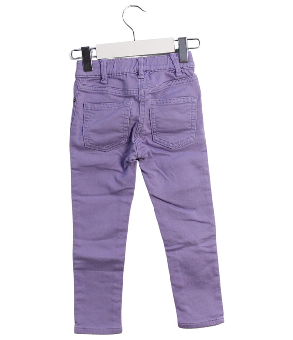 A Purple Casual Pants from Crewcuts in size 4T for girl. (Back View)