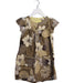 A Brown Short Sleeve Dresses from La Petite Caravane in size 2T for girl. (Front View)