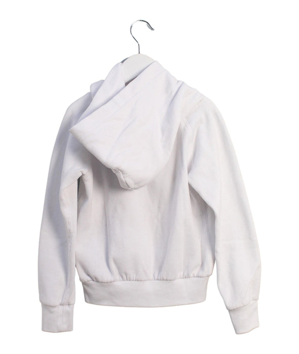 A White Sweatshirts from Polo Ralph Lauren in size 6T for girl. (Back View)