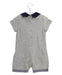 A Grey Short Sleeve Rompers from Nicholas & Bears in size 6-12M for boy. (Back View)