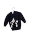 A Navy Lightweight Jackets from Seed in size 3-6M for girl. (Back View)