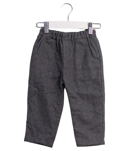 A Grey Casual Pants from Jacadi in size 12-18M for boy. (Front View)
