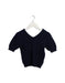 A Navy Short Sleeve Tops from Snidel Girl in size 7Y for girl. (Front View)