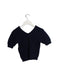 A Navy Short Sleeve Tops from Snidel Girl in size 7Y for girl. (Back View)